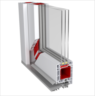 Ideal 8000 Ansicht Haustürprofil