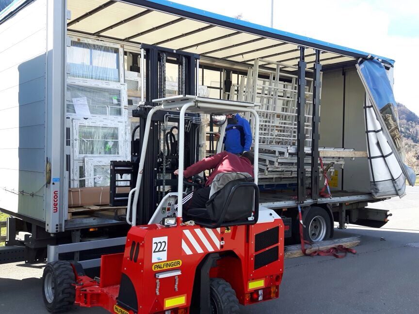 Fensterlieferung in der Schweiz
