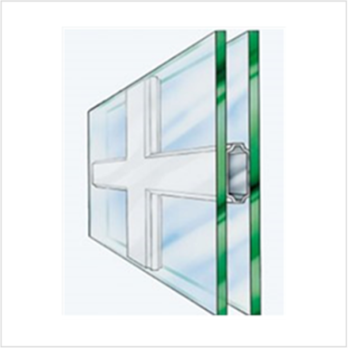 innenliegende Sprosse