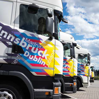 LKW Flotte EkoOKna Polen